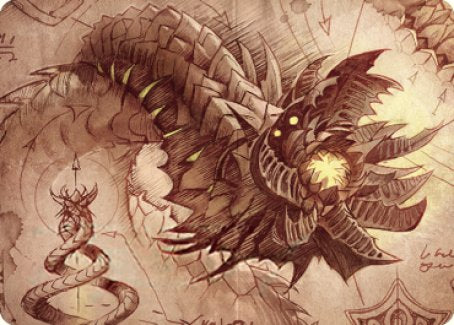 Wurmcoil Engine Art Card [The Brothers' War Art Series] | Dragon's Lair Comics and Fantasy Houston TX