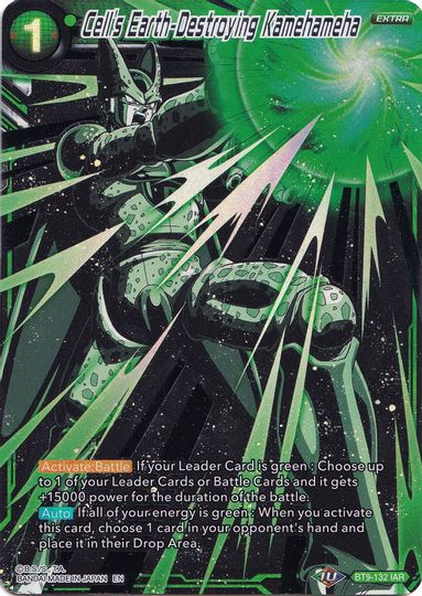 Cell's Earth-Destroying Kamehameha (Collector's Selection Vol. 1) (BT9-132) [Promotion Cards] | Dragon's Lair Comics and Fantasy Houston TX