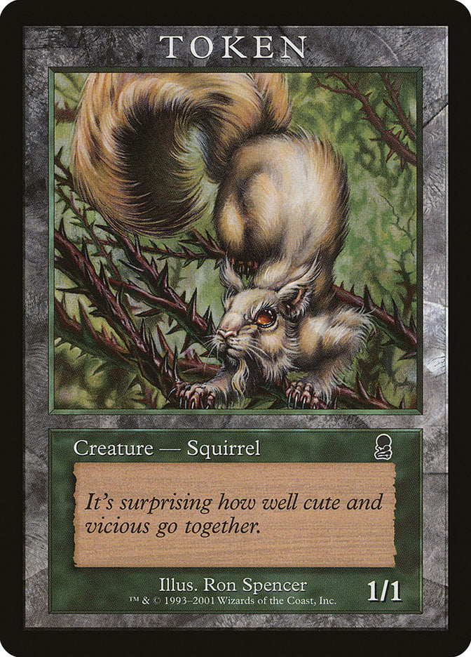 Squirrel Token [Magic Player Rewards 2002] | Dragon's Lair Comics and Fantasy Houston TX