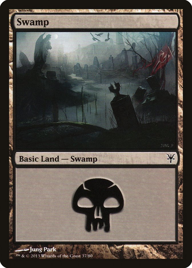 Swamp (37) [Duel Decks: Sorin vs. Tibalt] | Dragon's Lair Comics and Fantasy Houston TX