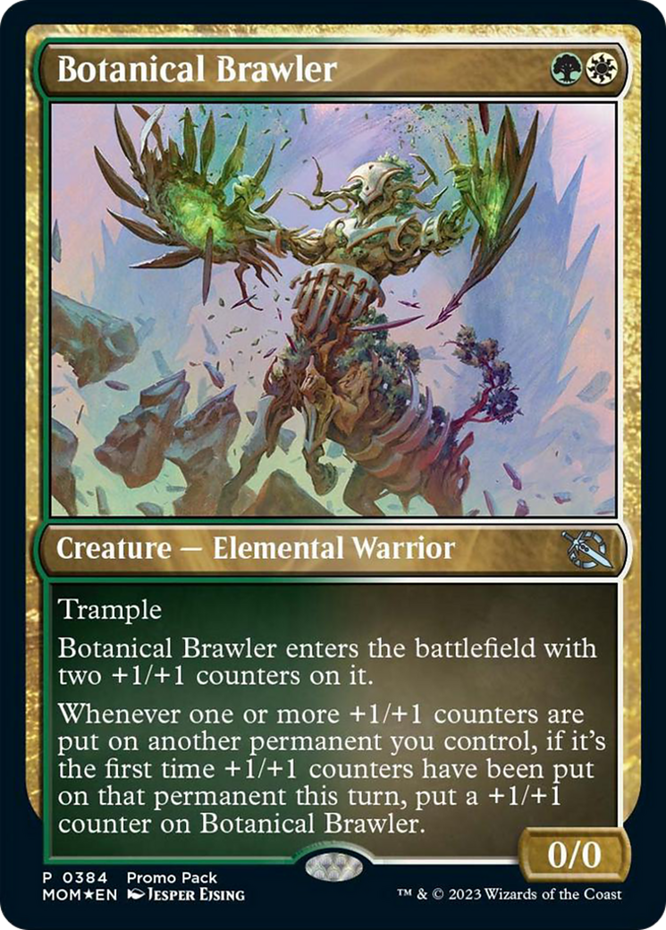 Botanical Brawler (Promo Pack) [March of the Machine Promos] | Dragon's Lair Comics and Fantasy Houston TX