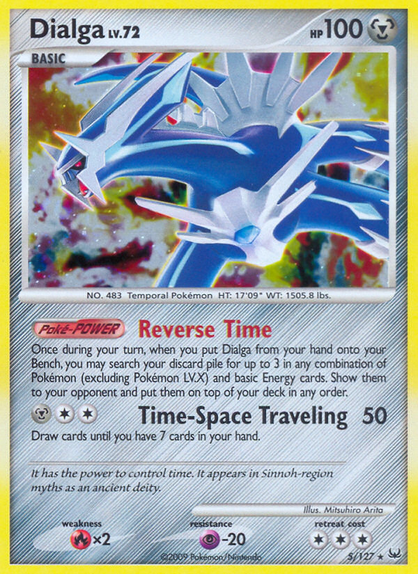 Dialga (5/127) [Platinum: Base Set] | Dragon's Lair Comics and Fantasy Houston TX