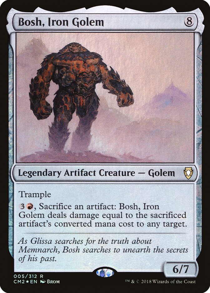 Bosh, Iron Golem [Commander Anthology Volume II] | Dragon's Lair Comics and Fantasy Houston TX