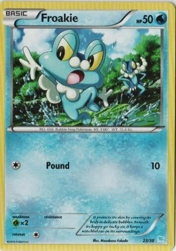 Froakie (23/30) [XY: Trainer Kit 3 - Suicune] | Dragon's Lair Comics and Fantasy Houston TX