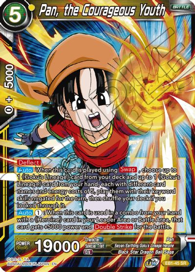 Pan, the Courageous Youth (EB1-045) [Battle Evolution Booster] | Dragon's Lair Comics and Fantasy Houston TX