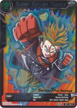 Super Saiyan Trunks (BT7-102_PR) [Assault of the Saiyans Prerelease Promos] | Dragon's Lair Comics and Fantasy Houston TX