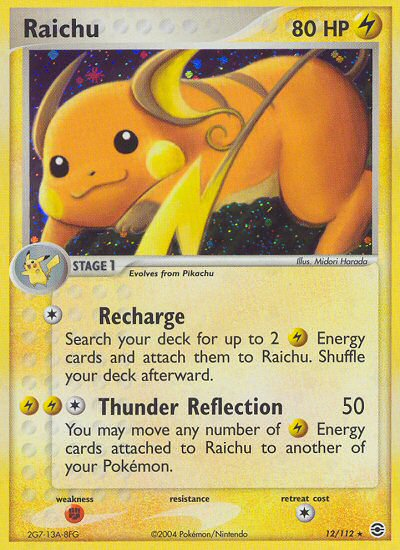 Raichu (12/112) [EX: FireRed & LeafGreen] | Dragon's Lair Comics and Fantasy Houston TX