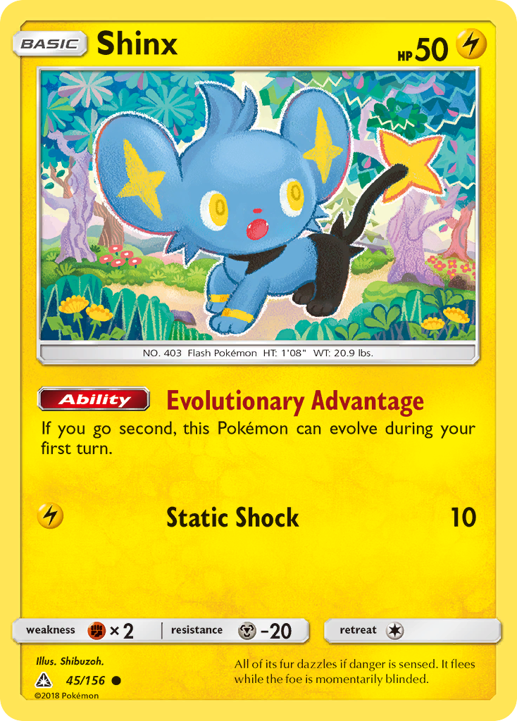 Shinx (45/156) [Sun & Moon: Ultra Prism] | Dragon's Lair Comics and Fantasy Houston TX