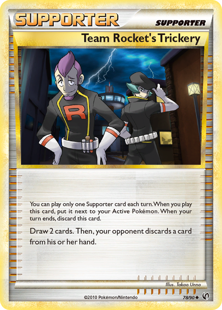 Team Rocket's Trickery (78/90) [HeartGold & SoulSilver: Undaunted] | Dragon's Lair Comics and Fantasy Houston TX