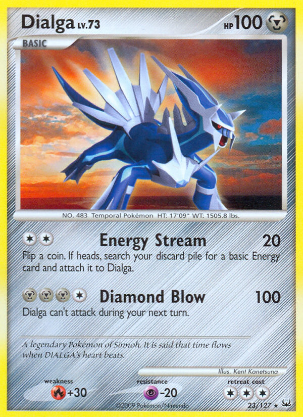 Dialga (23/127) [Platinum: Base Set] | Dragon's Lair Comics and Fantasy Houston TX