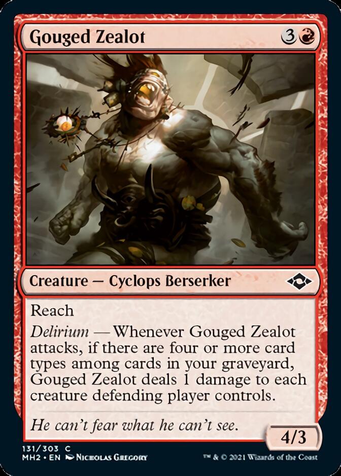 Gouged Zealot [Modern Horizons 2] | Dragon's Lair Comics and Fantasy Houston TX