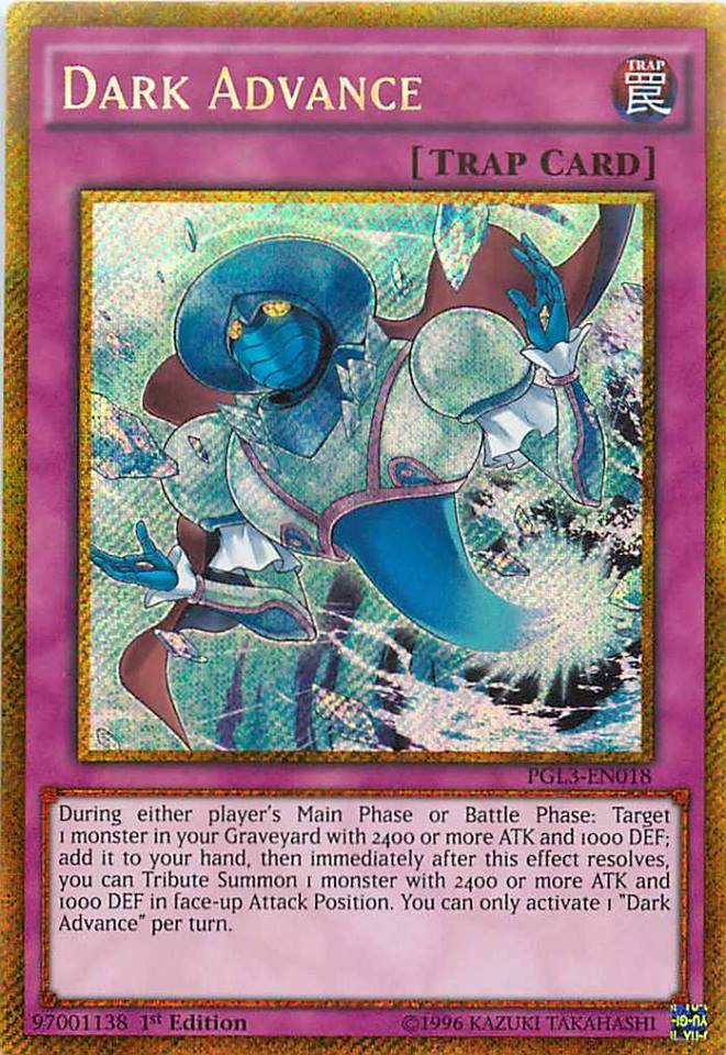 Dark Advance [PGL3-EN018] Gold Secret Rare | Dragon's Lair Comics and Fantasy Houston TX