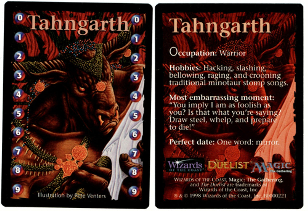 Tahngarth Life Counter Token [Media Promos] | Dragon's Lair Comics and Fantasy Houston TX