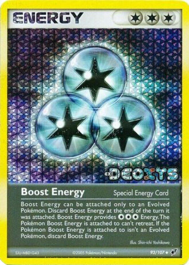 Boost Energy (93/107) (Stamped) [EX: Deoxys] | Dragon's Lair Comics and Fantasy Houston TX