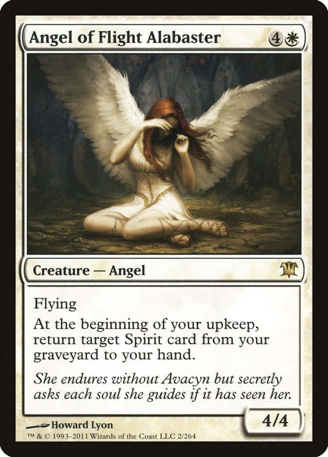 Angel of Flight Alabaster [Innistrad] | Dragon's Lair Comics and Fantasy Houston TX