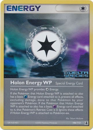 Holon Energy WP (106/113) (Stamped) [EX: Delta Species] | Dragon's Lair Comics and Fantasy Houston TX