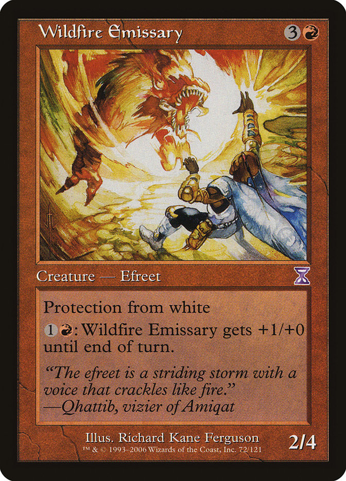 Wildfire Emissary [Time Spiral Timeshifted] | Dragon's Lair Comics and Fantasy Houston TX