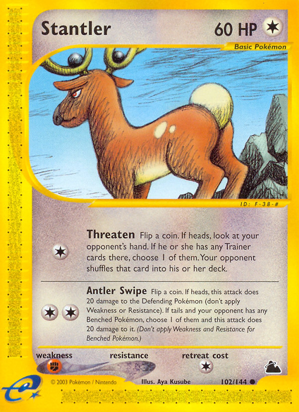 Stantler (102/144) [Skyridge] | Dragon's Lair Comics and Fantasy Houston TX