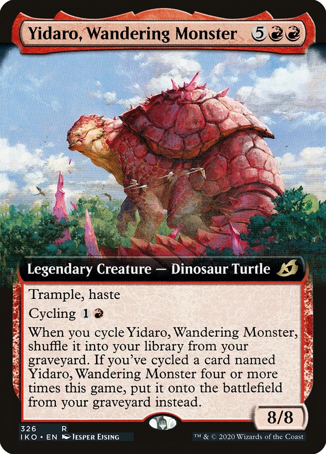 Yidaro, Wandering Monster (Extended Art) [Ikoria: Lair of Behemoths] | Dragon's Lair Comics and Fantasy Houston TX