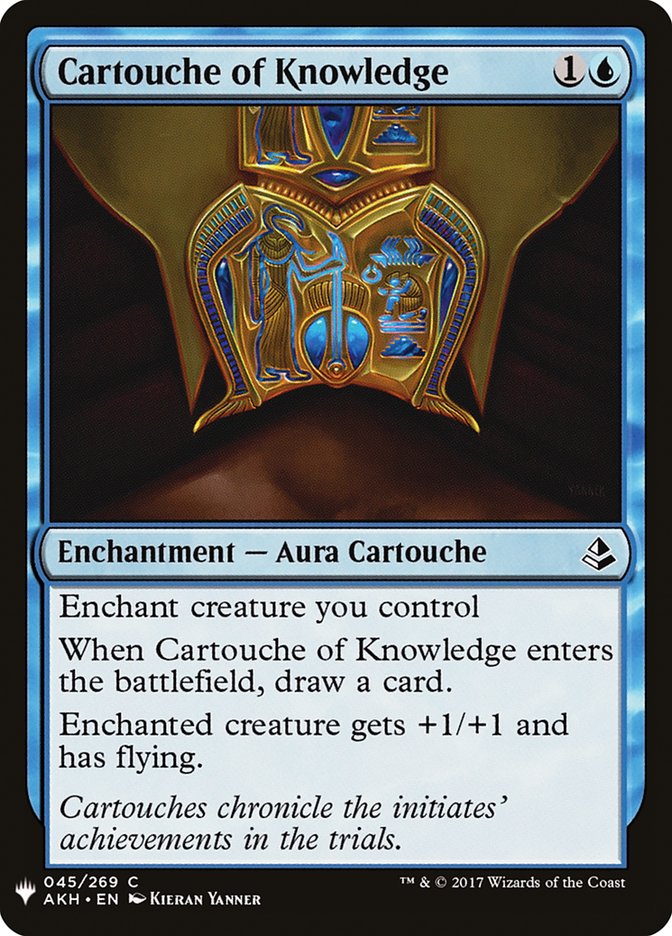 Cartouche of Knowledge [Mystery Booster] | Dragon's Lair Comics and Fantasy Houston TX