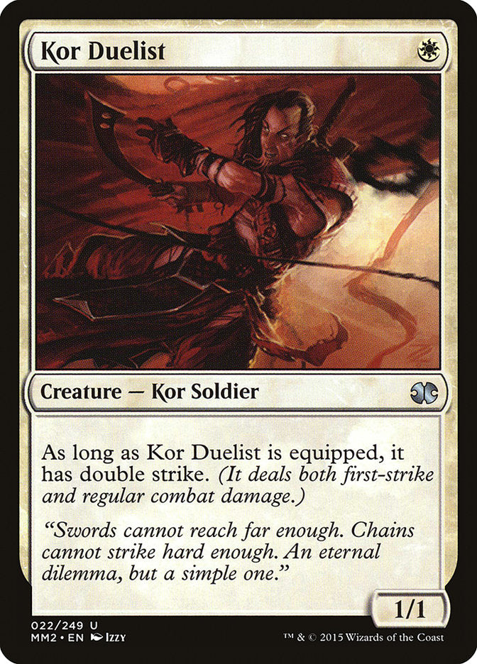 Kor Duelist [Modern Masters 2015] | Dragon's Lair Comics and Fantasy Houston TX