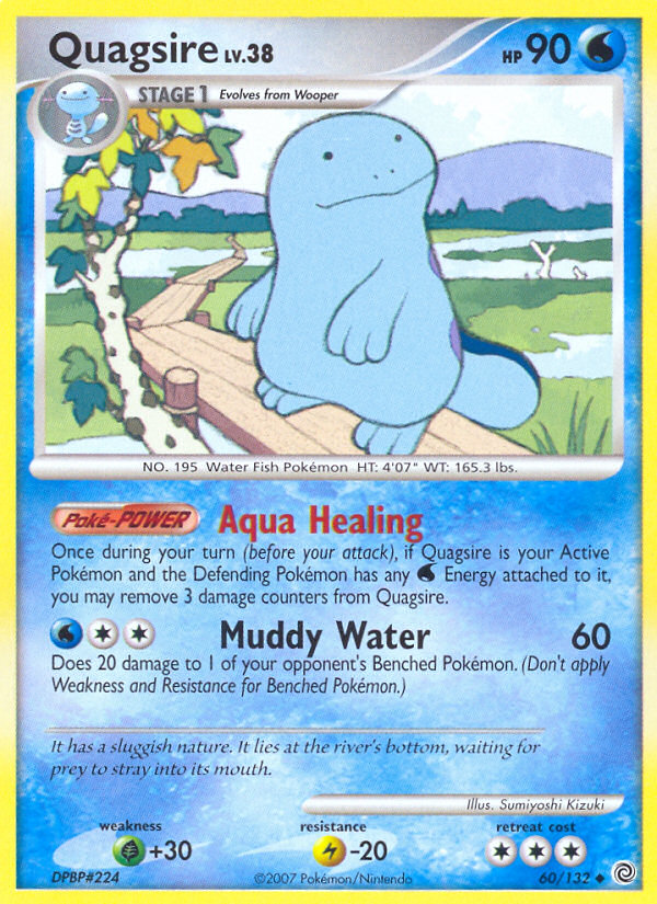 Quagsire (60/132) [Diamond & Pearl: Secret Wonders] | Dragon's Lair Comics and Fantasy Houston TX