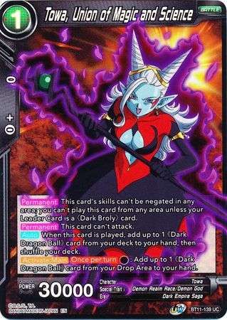 Towa, Union of Magic and Science (BT11-139) [Vermilion Bloodline 2nd Edition] | Dragon's Lair Comics and Fantasy Houston TX