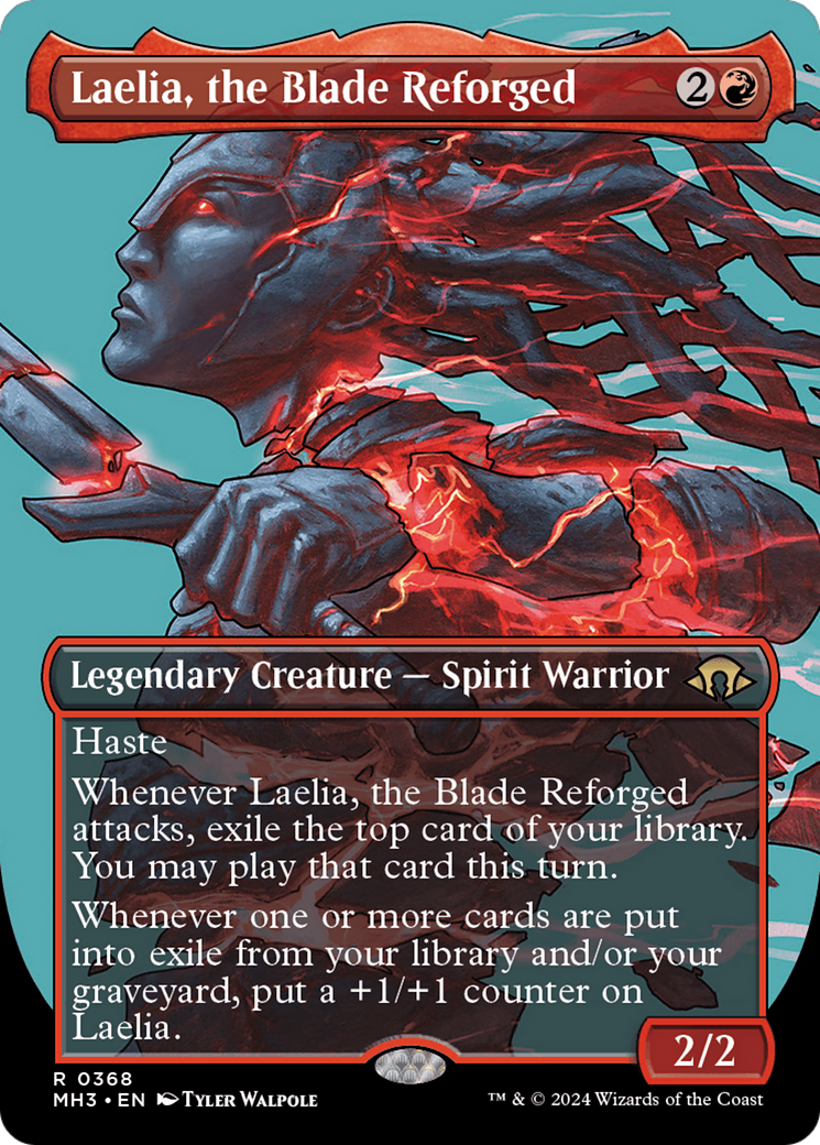 Laelia, the Blade Reforged (Borderless) [Modern Horizons 3] | Dragon's Lair Comics and Fantasy Houston TX