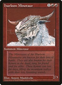 Hurloon Minotaur (Oversized) [Oversize Cards] | Dragon's Lair Comics and Fantasy Houston TX