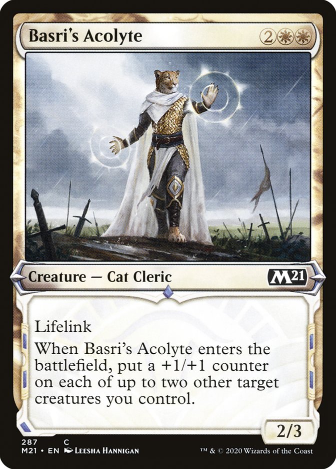 Basri's Acolyte (Showcase) [Core Set 2021] | Dragon's Lair Comics and Fantasy Houston TX