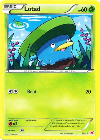 Lotad (23/30) [XY: Trainer Kit 2 - Latias] | Dragon's Lair Comics and Fantasy Houston TX