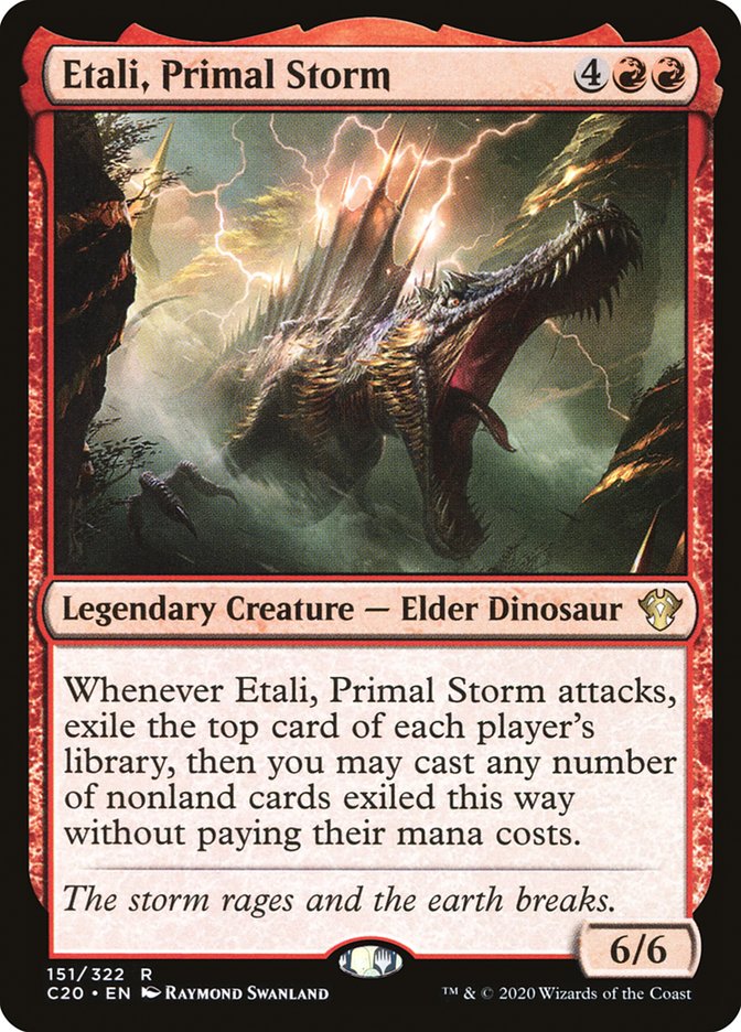 Etali, Primal Storm [Commander 2020] | Dragon's Lair Comics and Fantasy Houston TX