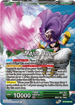 Majin Buu // Majin Buu, Unadulterated Might (BT14-062) [Cross Spirits] | Dragon's Lair Comics and Fantasy Houston TX