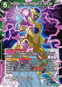 Golden Frieza, Pinnacle of the Clan (Rare) (BT13-076) [Supreme Rivalry] | Dragon's Lair Comics and Fantasy Houston TX