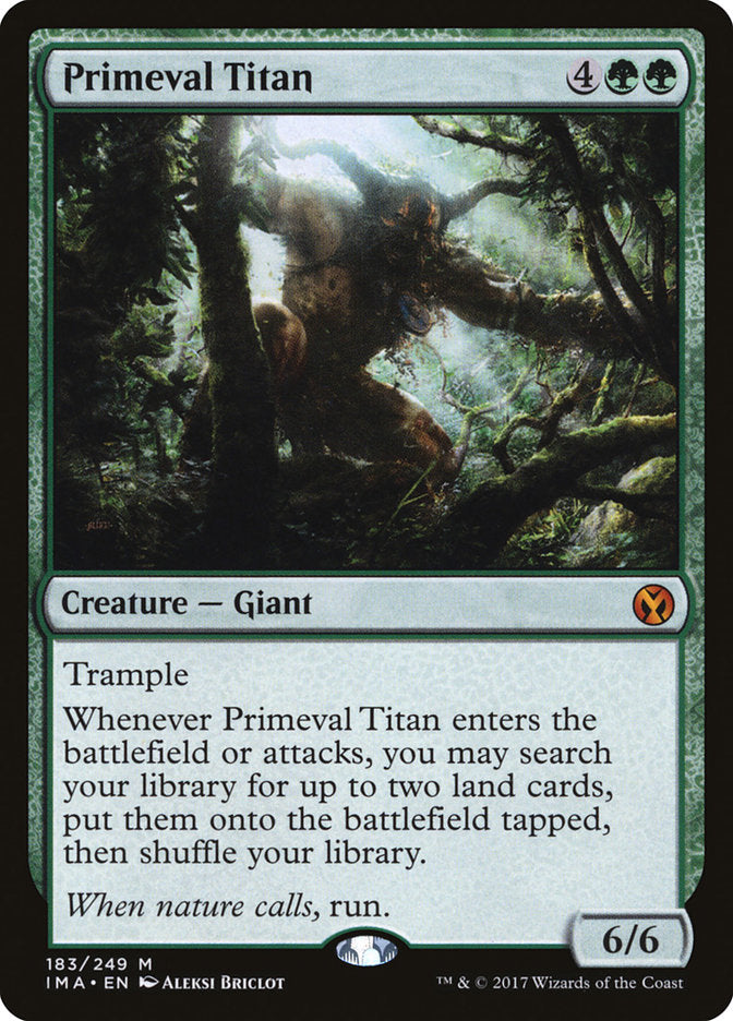 Primeval Titan [Iconic Masters] | Dragon's Lair Comics and Fantasy Houston TX