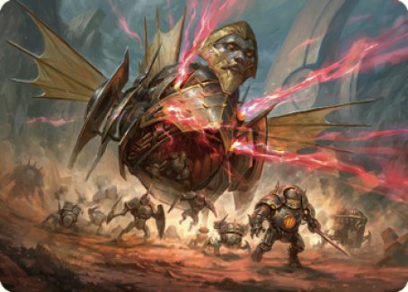 Liberator, Urza's Battlethopter Art Card [The Brothers' War Art Series] | Dragon's Lair Comics and Fantasy Houston TX