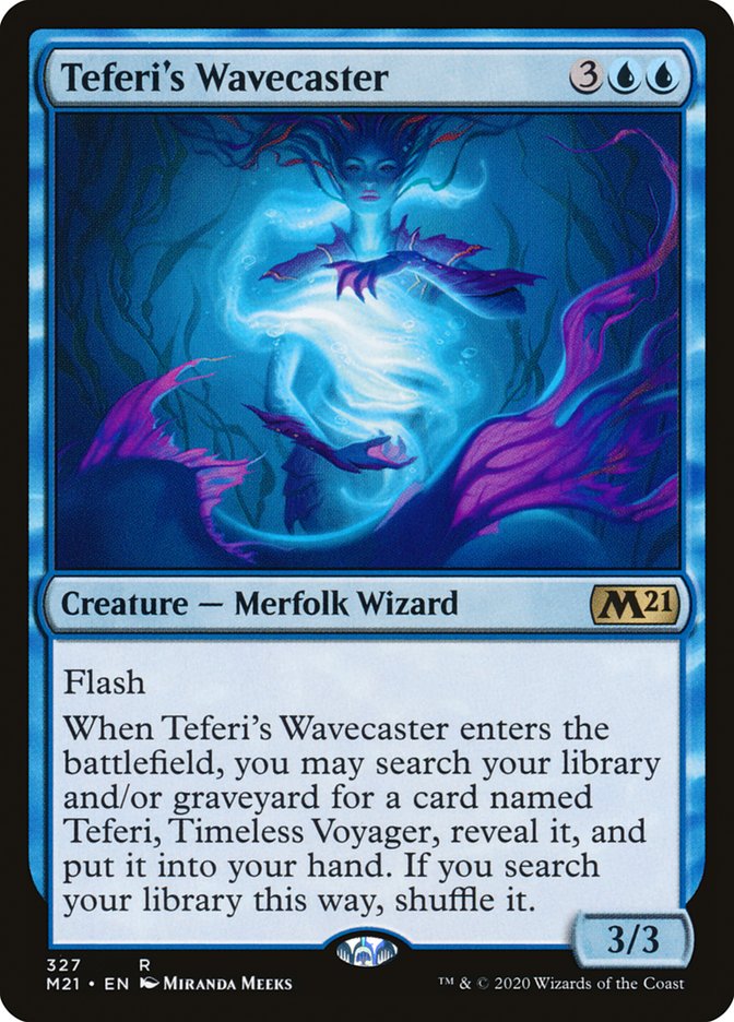 Teferi's Wavecaster [Core Set 2021] | Dragon's Lair Comics and Fantasy Houston TX