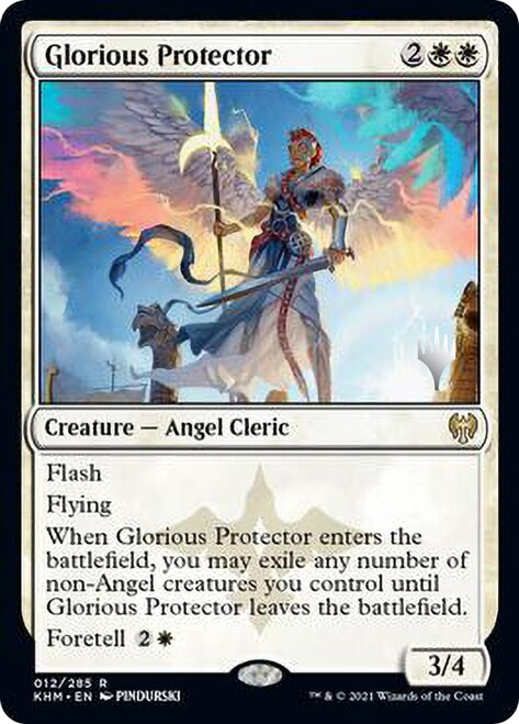 Glorious Protector (Promo Pack) [Kaldheim Promos] | Dragon's Lair Comics and Fantasy Houston TX