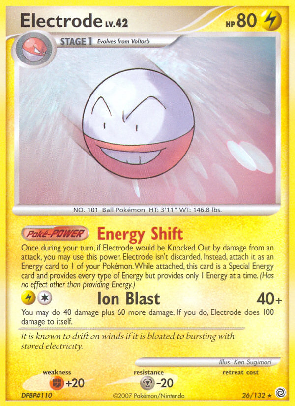 Electrode (26/132) [Diamond & Pearl: Secret Wonders] | Dragon's Lair Comics and Fantasy Houston TX