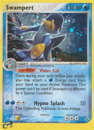 Swampert (13/109) [EX: Ruby & Sapphire] | Dragon's Lair Comics and Fantasy Houston TX