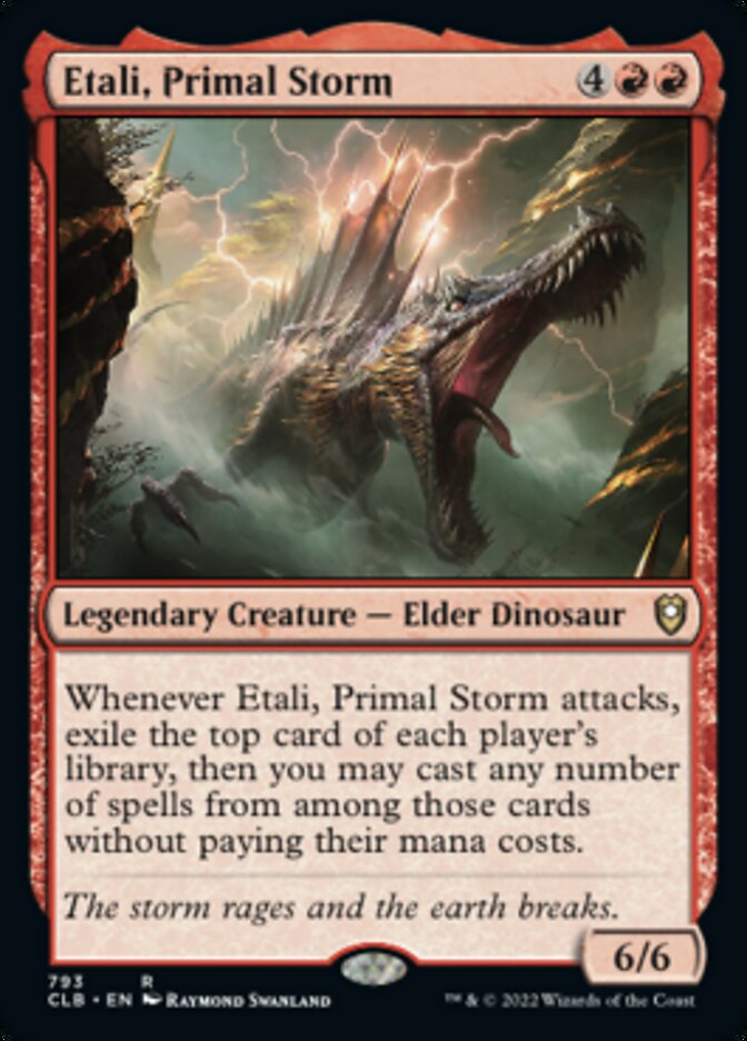 Etali, Primal Storm [Commander Legends: Battle for Baldur's Gate] | Dragon's Lair Comics and Fantasy Houston TX