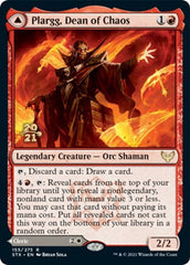 Plargg, Dean of Chaos // Augusta, Dean of Order [Strixhaven: School of Mages Prerelease Promos] | Dragon's Lair Comics and Fantasy Houston TX