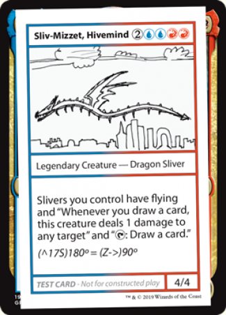 Sliv-Mizzet, Hivemind (2021 Edition) [Mystery Booster Playtest Cards] | Dragon's Lair Comics and Fantasy Houston TX