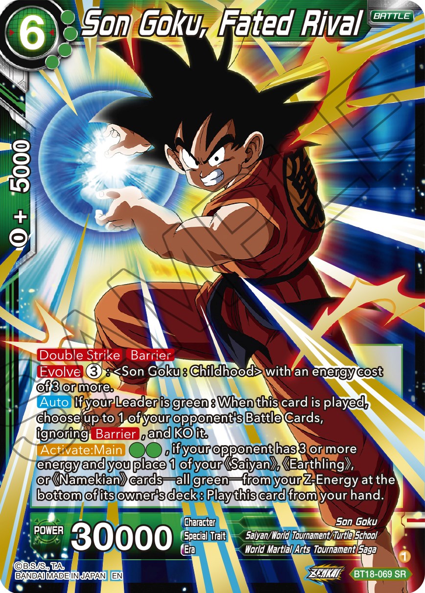 Son Goku, Fated Rival (BT18-069) [Dawn of the Z-Legends] | Dragon's Lair Comics and Fantasy Houston TX