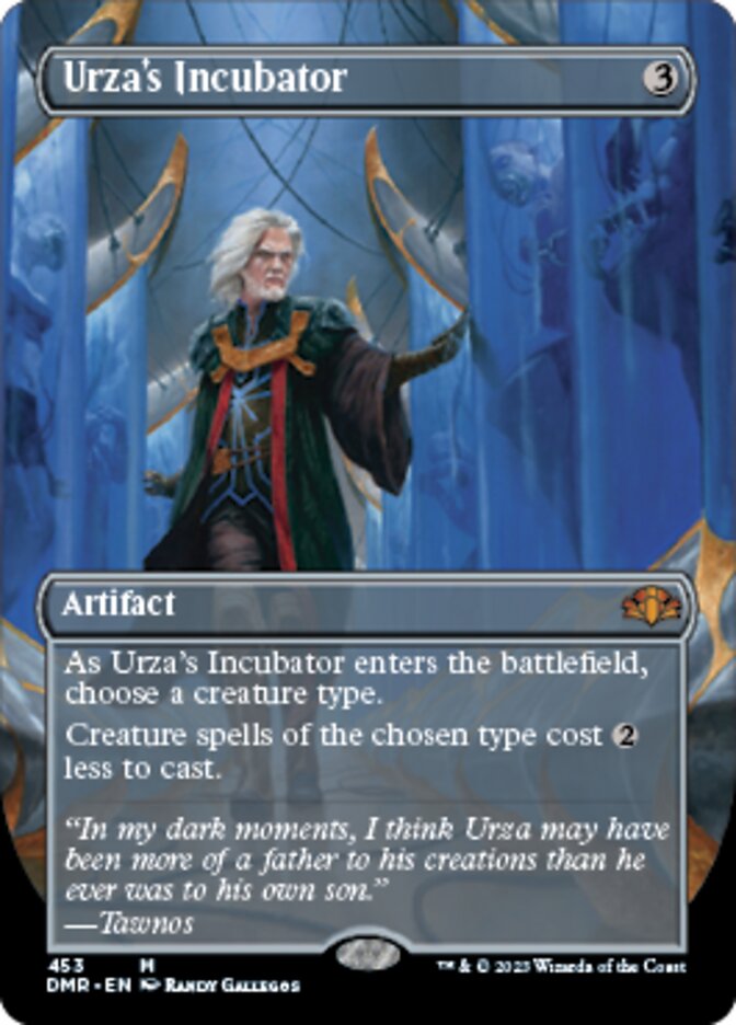 Urza's Incubator (Borderless Alternate Art) [Dominaria Remastered] | Dragon's Lair Comics and Fantasy Houston TX