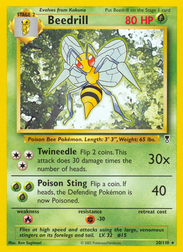 Beedrill (20/110) [Legendary Collection] | Dragon's Lair Comics and Fantasy Houston TX