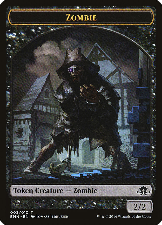 Zombie Token (003/010) [Eldritch Moon Tokens] | Dragon's Lair Comics and Fantasy Houston TX