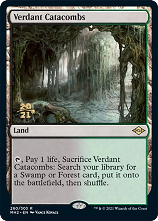 Verdant Catacombs [Modern Horizons 2 Prerelease Promos] | Dragon's Lair Comics and Fantasy Houston TX