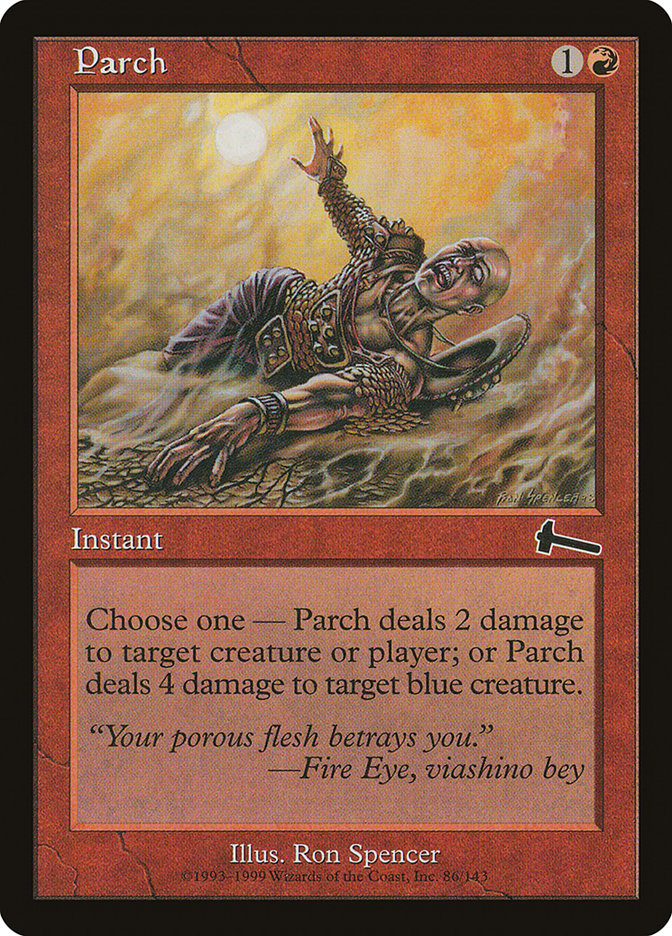 Parch [Urza's Legacy] | Dragon's Lair Comics and Fantasy Houston TX