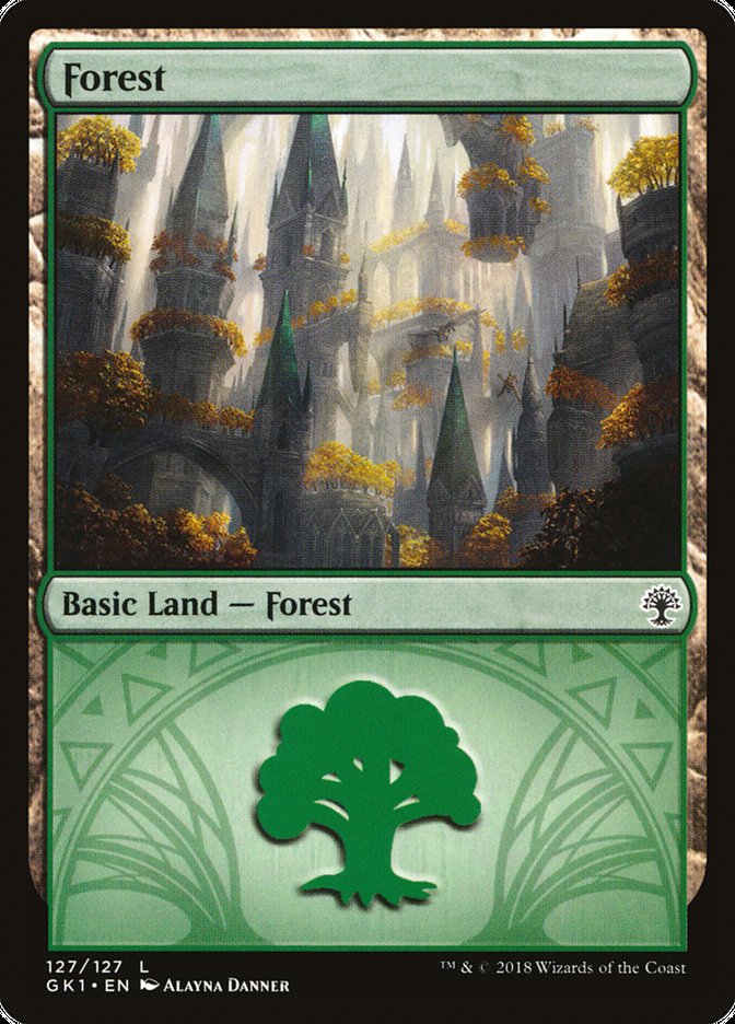 Forest (127) [Guilds of Ravnica Guild Kit] | Dragon's Lair Comics and Fantasy Houston TX